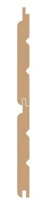 14,0x121mm Fichte/Tanne "Classic-Wei&szlig;"
