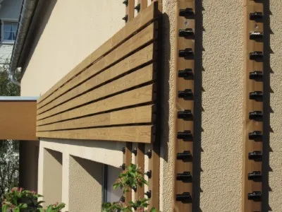 20x65mm Thermo Kiefer Rautenprofil