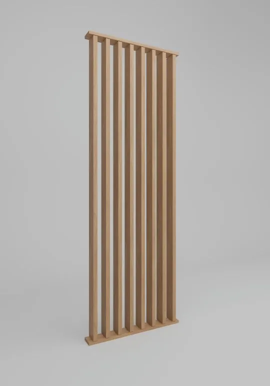 37x120 mm CubiQ Lamelle eckig 280 cm