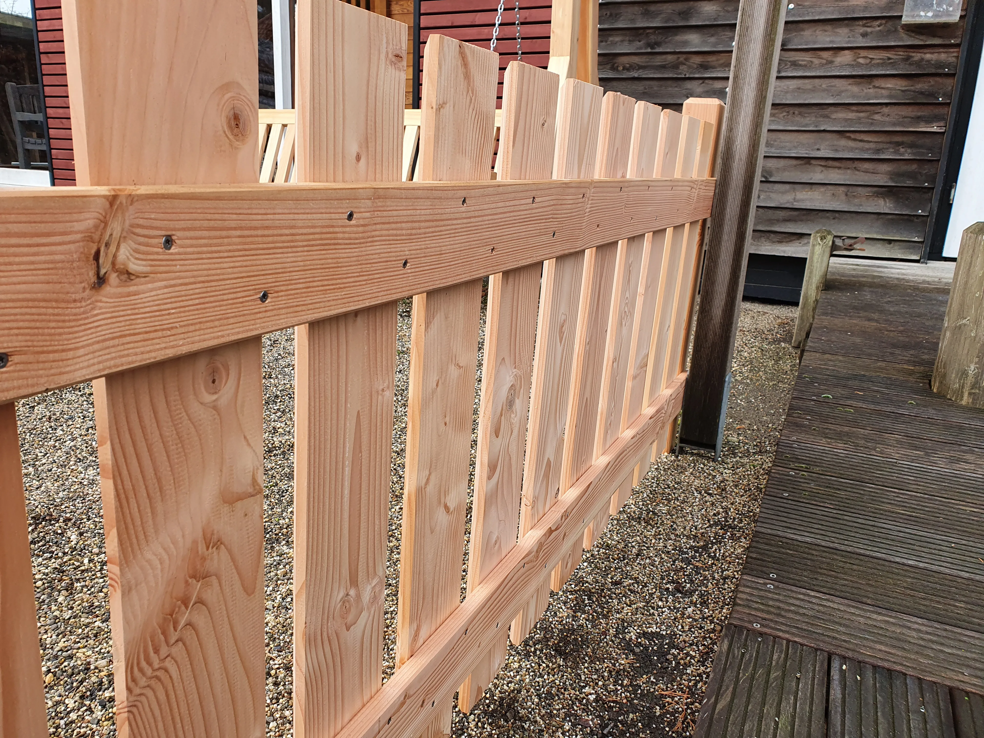 Vorgartenzaun Mussum           200x80 cm