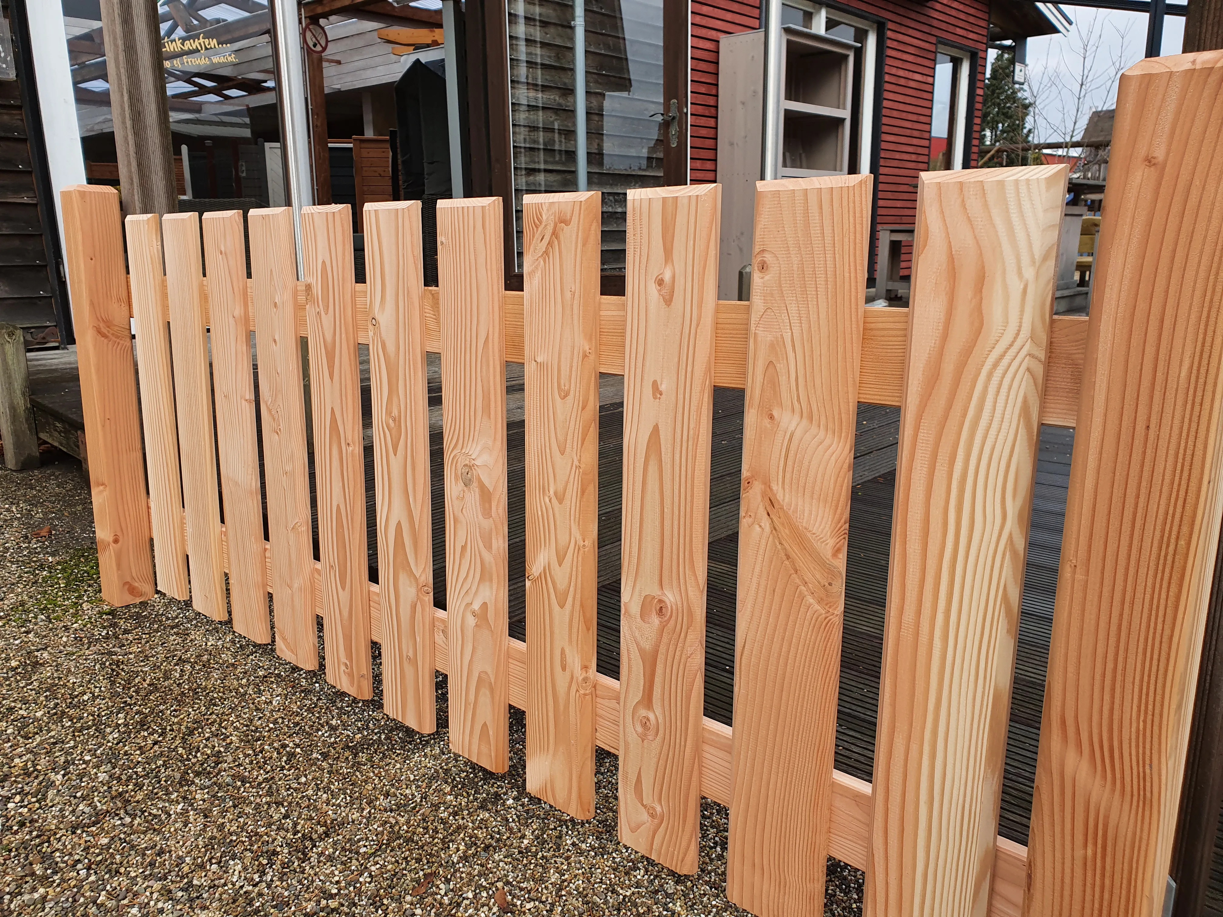 Vorgartenzaun Mussum           200x60 cm