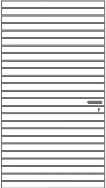 Gartentor "St. Tropez"        100x180 cm