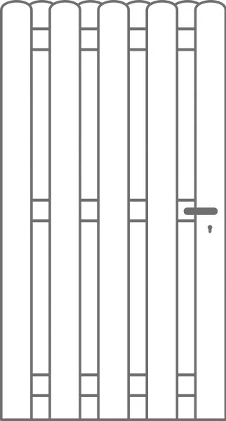 Gartentor "Marienthal" KDI      97x180cm