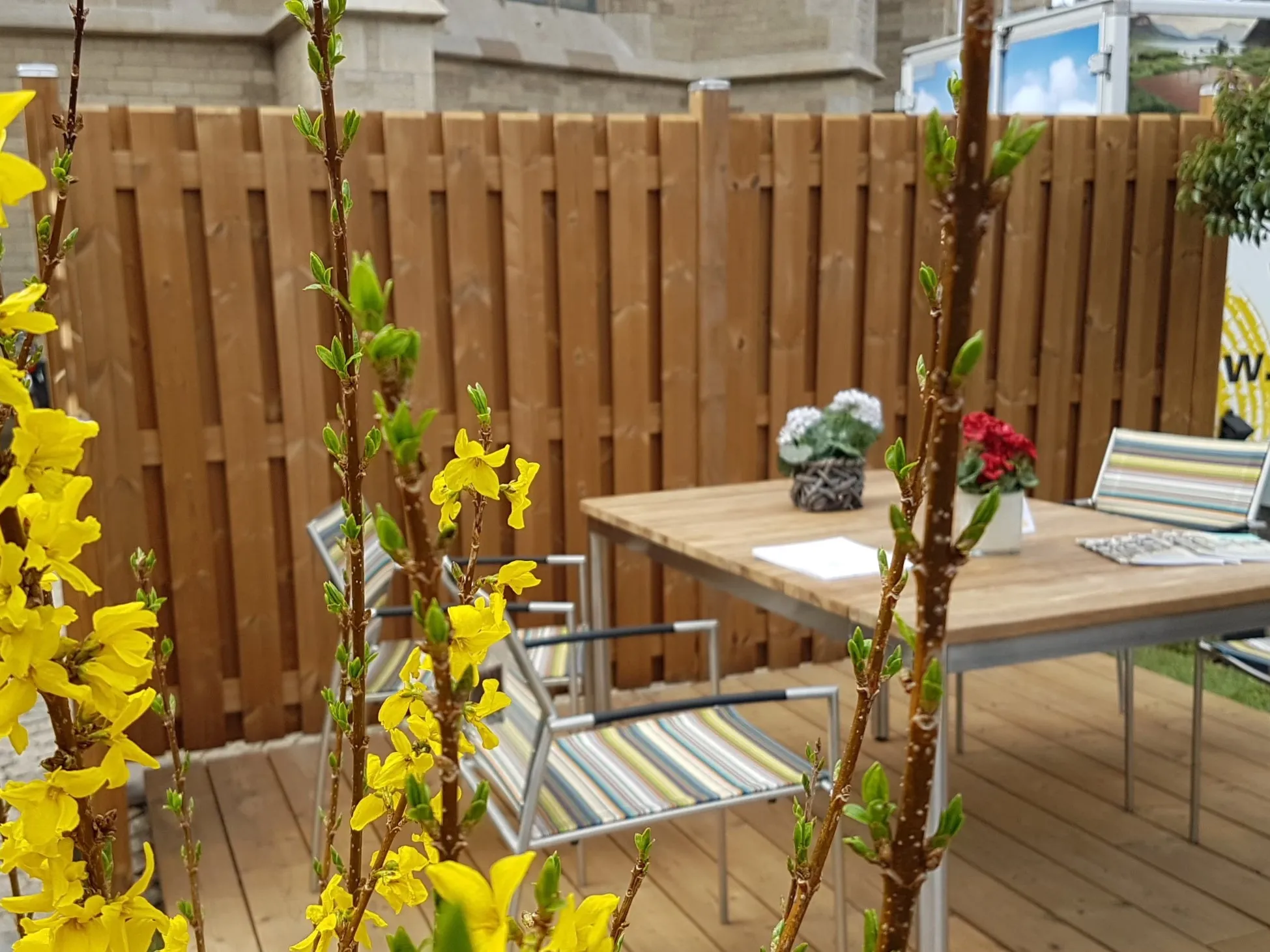 Sichtblende Uefte 180 x 180 cm