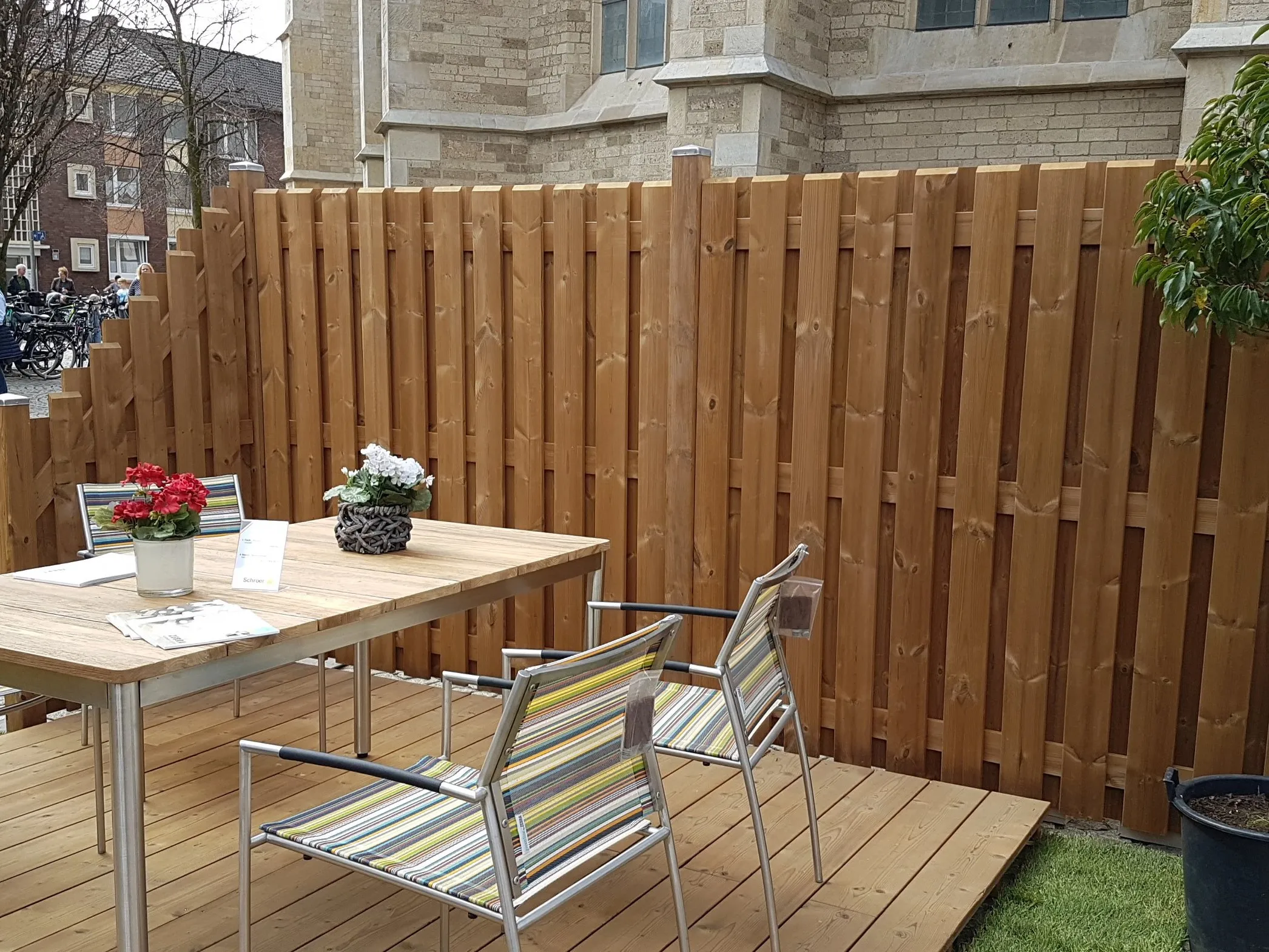 Sichtblende Uefte 180 x 180 cm