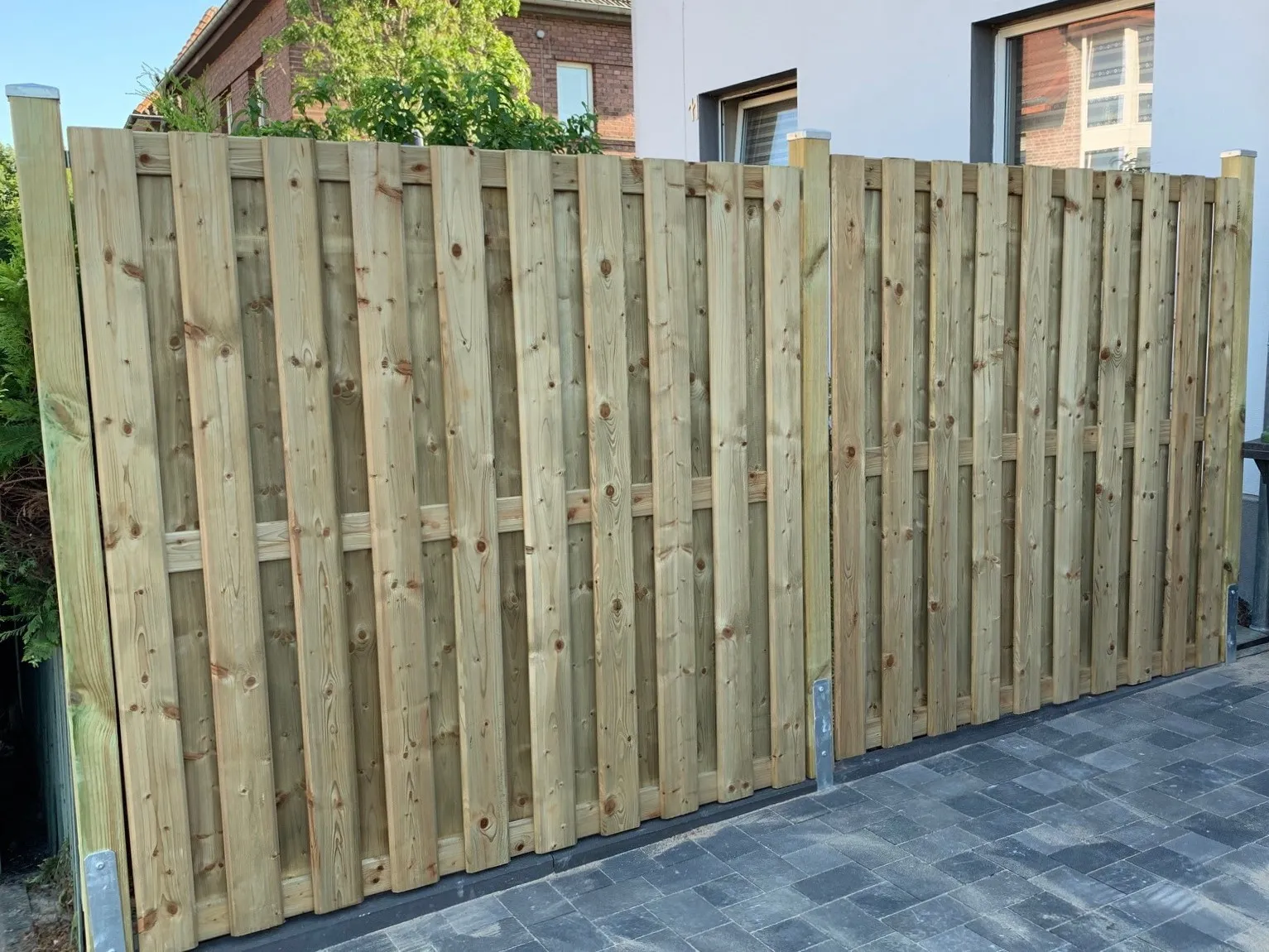19x122mm   Zaunprofil   Lankern   100 cm