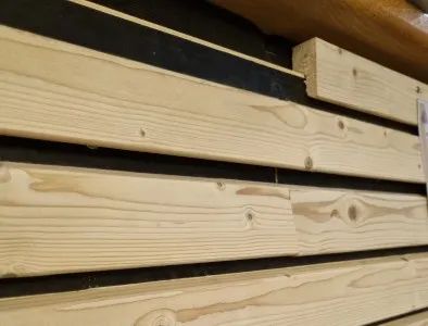 27x95mm Fichte Silikat Rautenprofil N+F