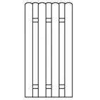 Sichtblende Boleo gerade       90x180 cm