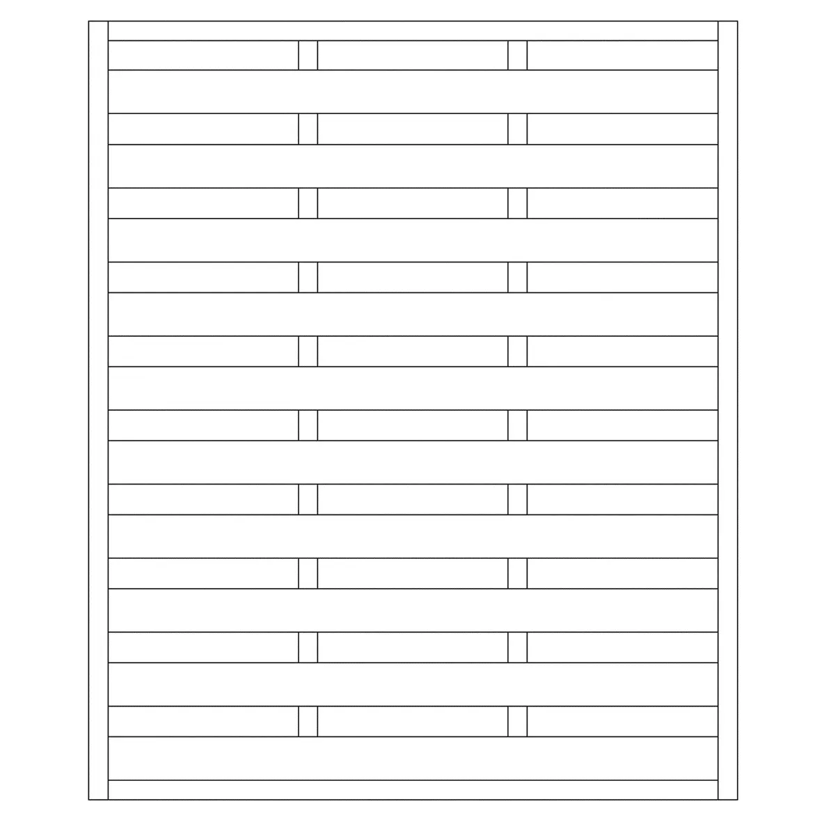 Sichtblende gerade 150x180cm