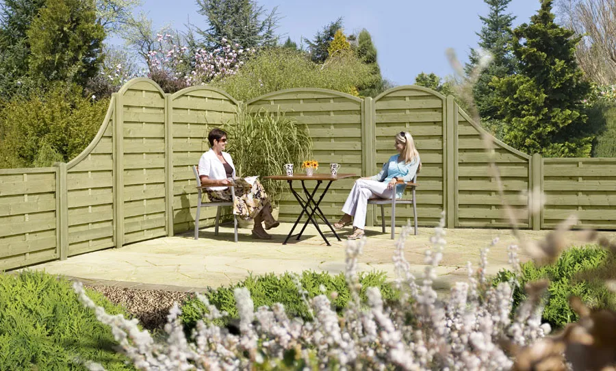 Sichtblende Bogen 180x180/160 cm