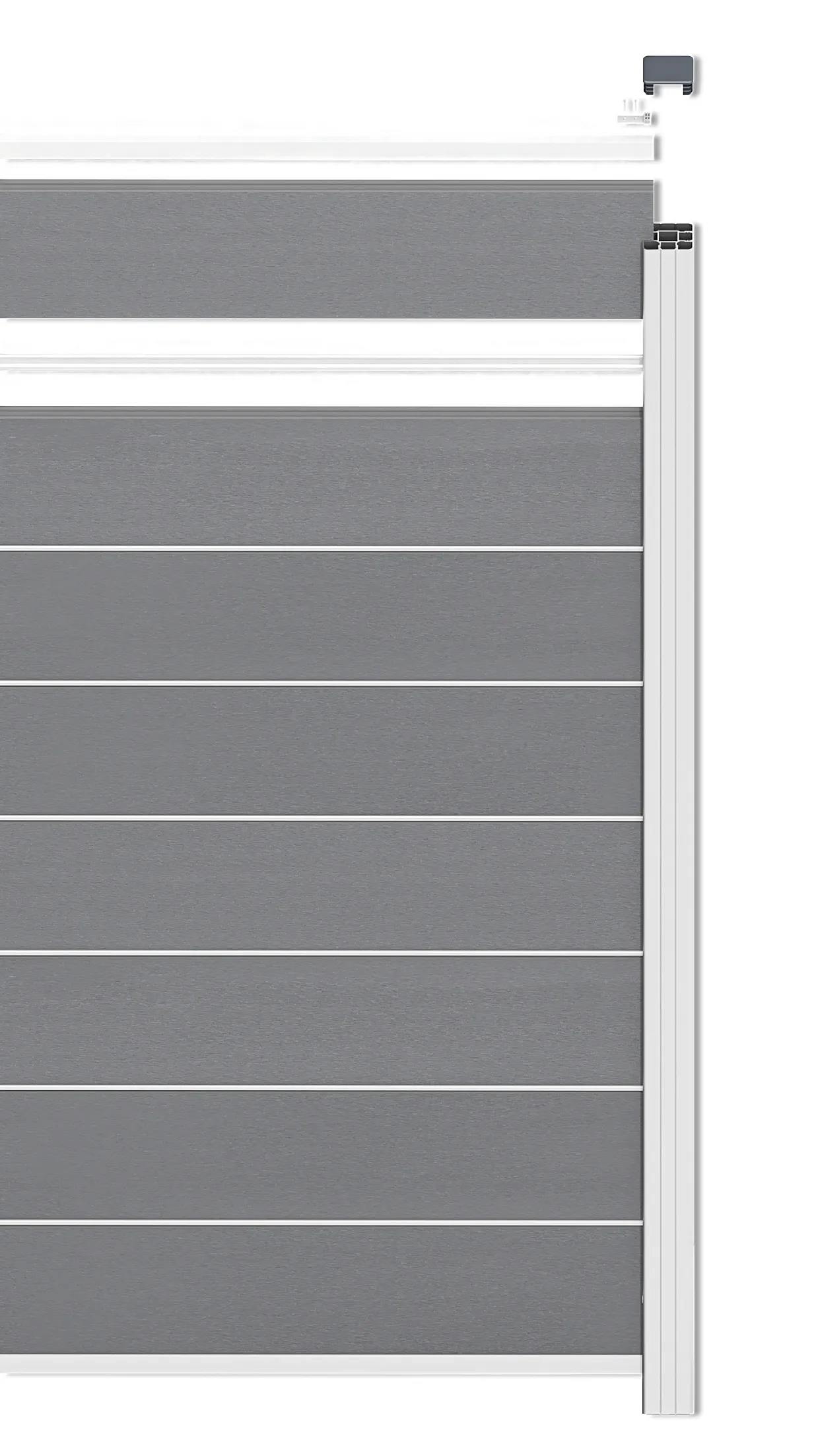 Sichtblende Easy-Fence WPC  180x87cm