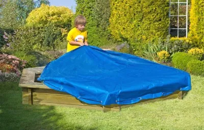 Sandkasten Abdeckplane blau         230m