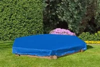 Sandkasten Abdeckplane blau         230m