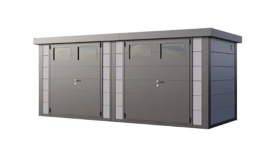 Metall Doppelgartenhaus Duo 2721