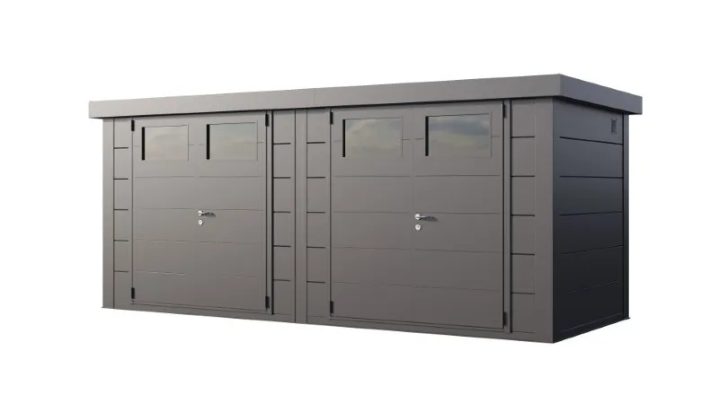 Metall Doppelgartenhaus Duo 2721