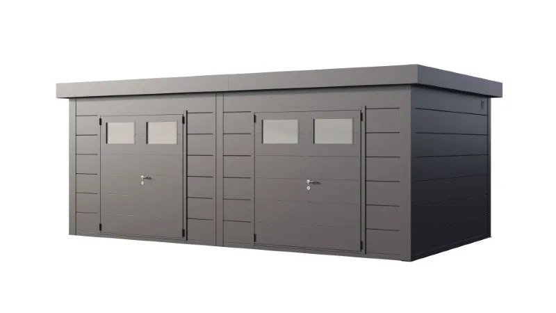 Metall Doppelgartenhaus Duo 3336+