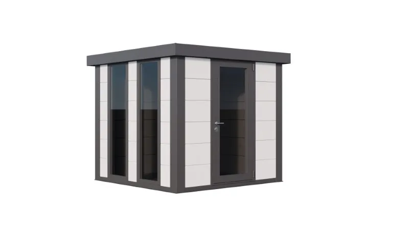 Metall Gartenhaus Luminato 2424