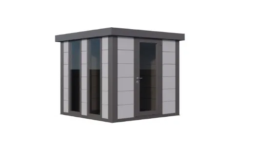 Metall Gartenhaus Luminato 2424