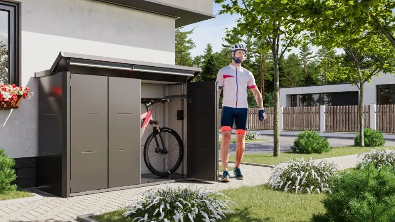 Metall Fahrradbox Velotto