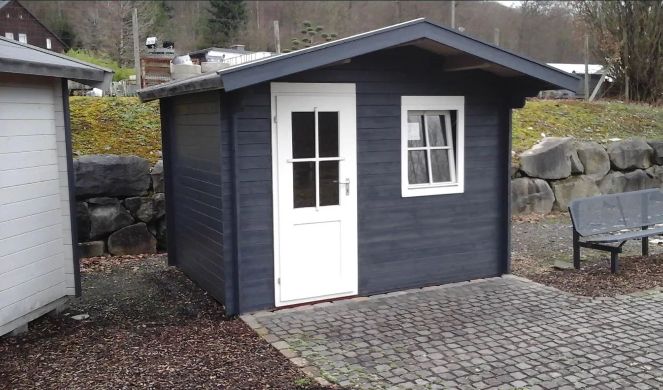 Zuluna Blockhaus 300x300cm, Satteldach