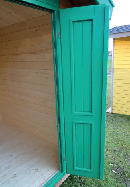Zuluna Blockhaus 190x340cm, Satteldach