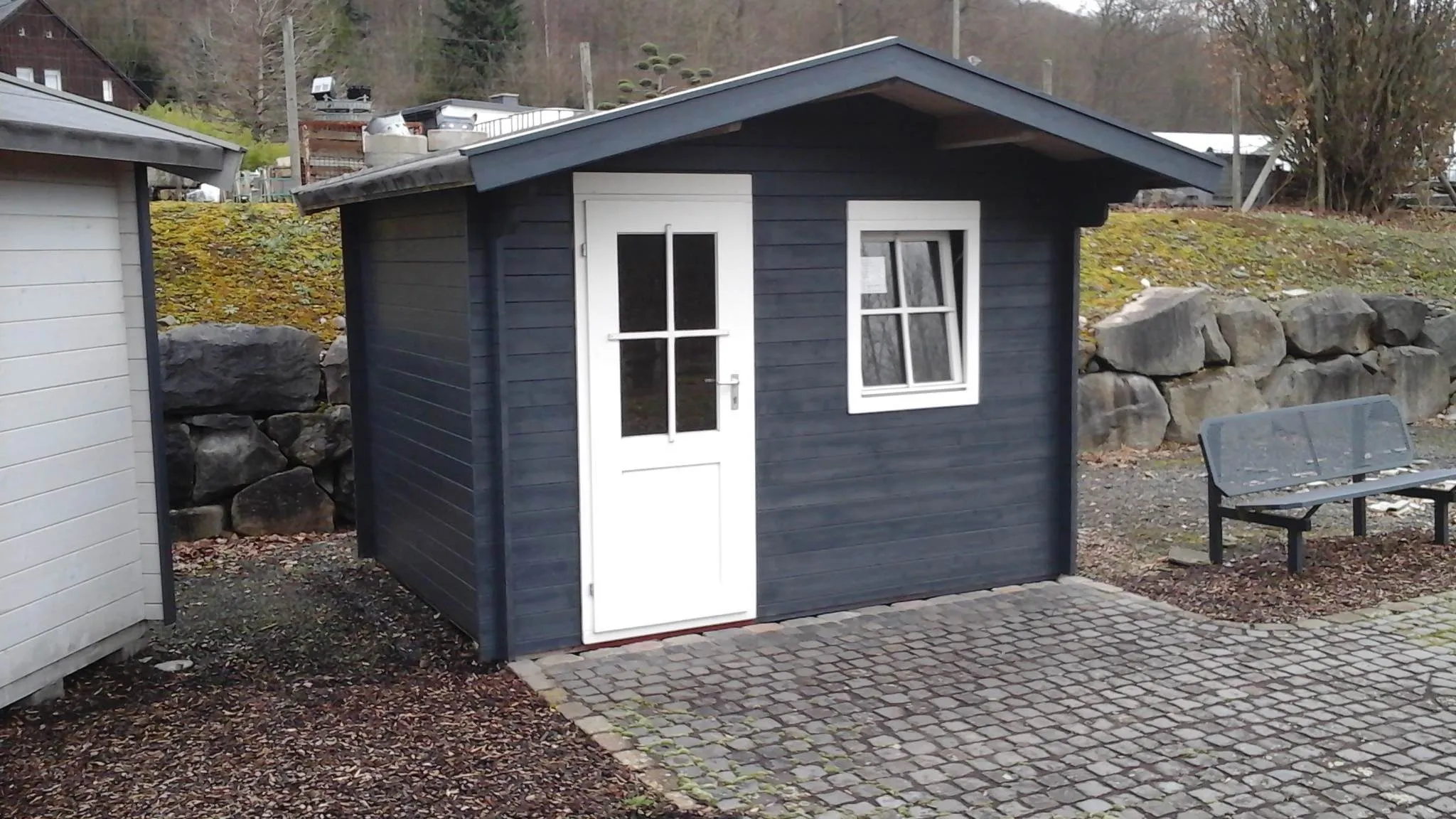 Zuluna Blockhaus 300x240cm, Satteldach