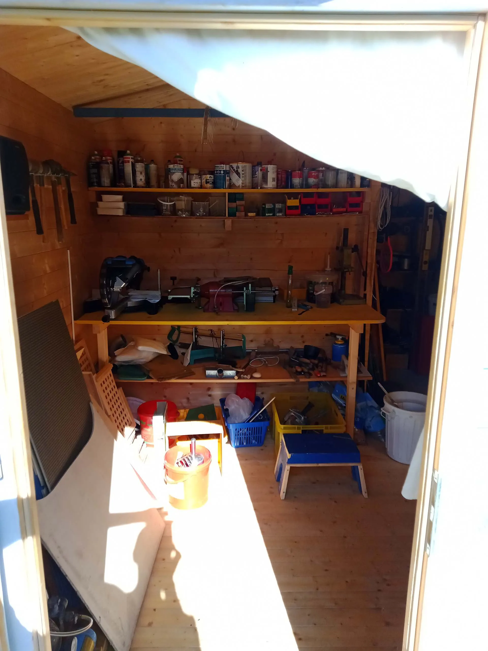 Zuluna Blockhaus 380x420cm, Satteldach