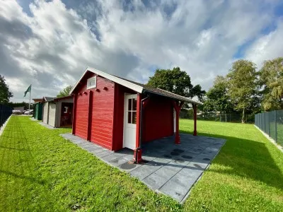 Zuluna Blockhaus 380x420cm, Satteldach