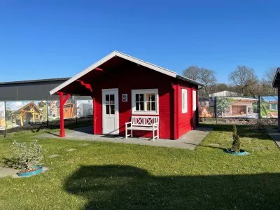 Zuluna Blockhaus 380x420cm, Satteldach