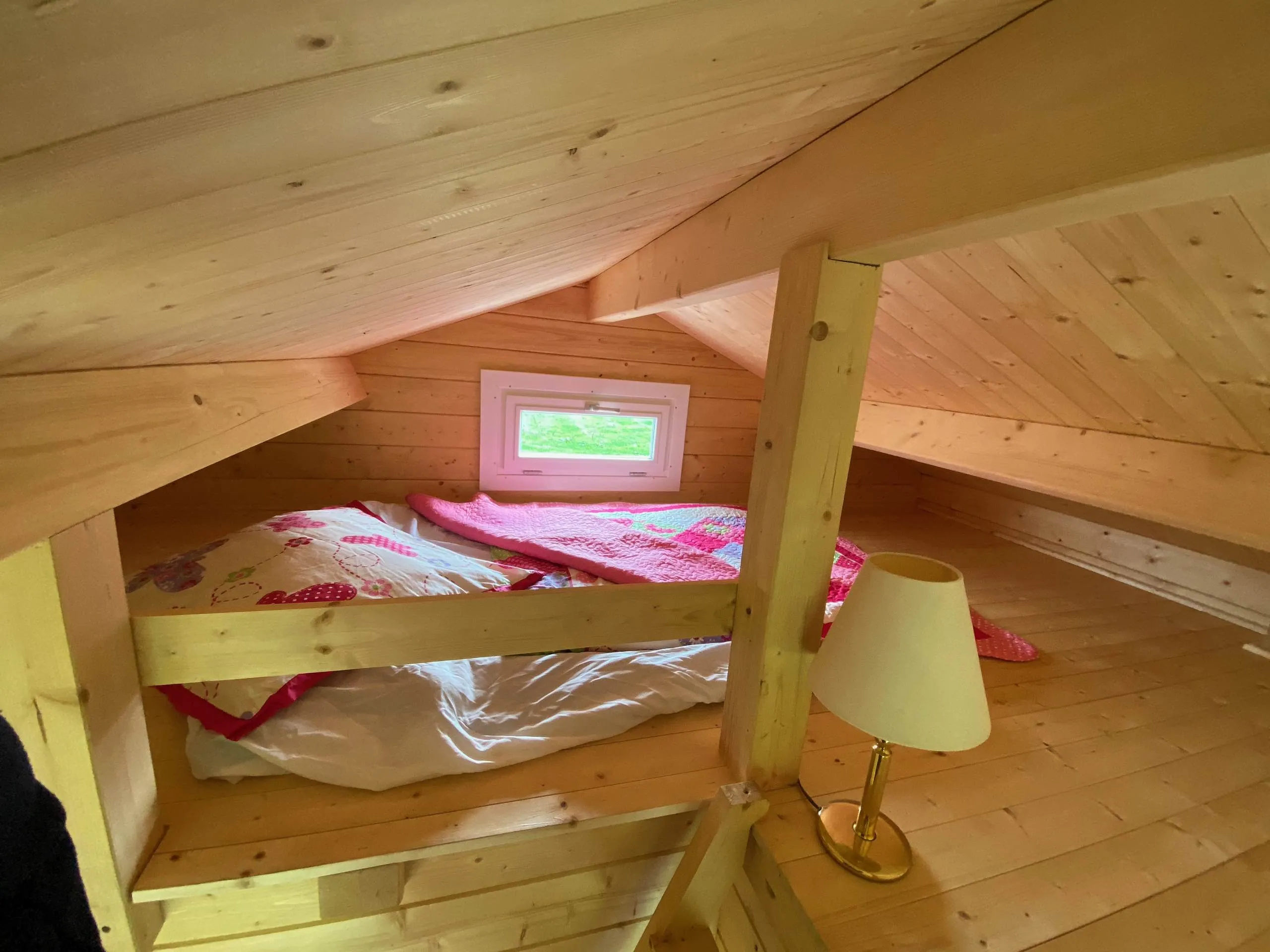 Zuluna Blockhaus 380x420cm, Satteldach
