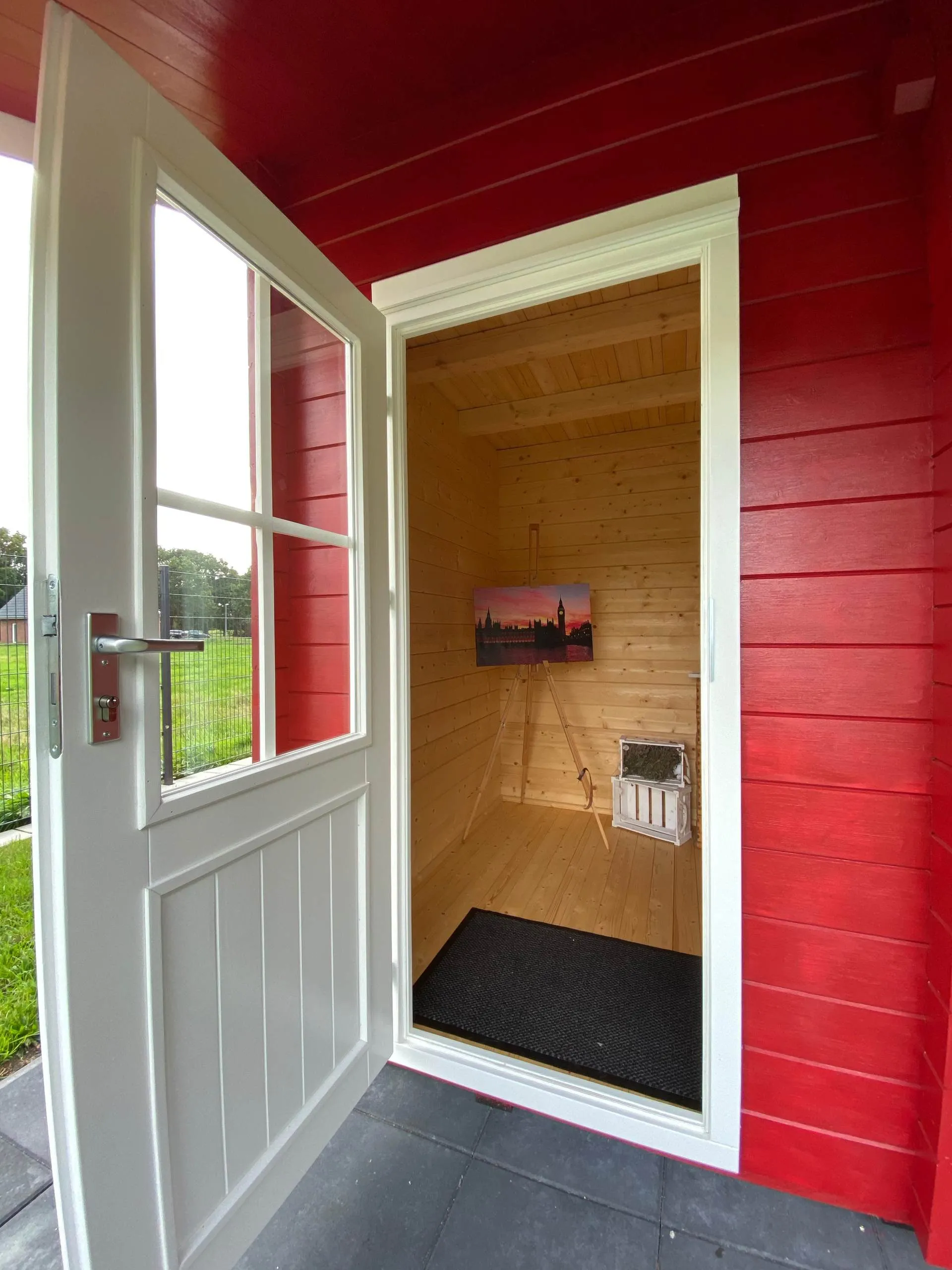 Zuluna Blockhaus 380x420cm, Satteldach