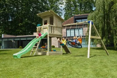 Blue Rabbit Beach Hut Spielturm