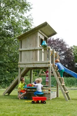 Blue Rabbit Beach Hut Spielturm