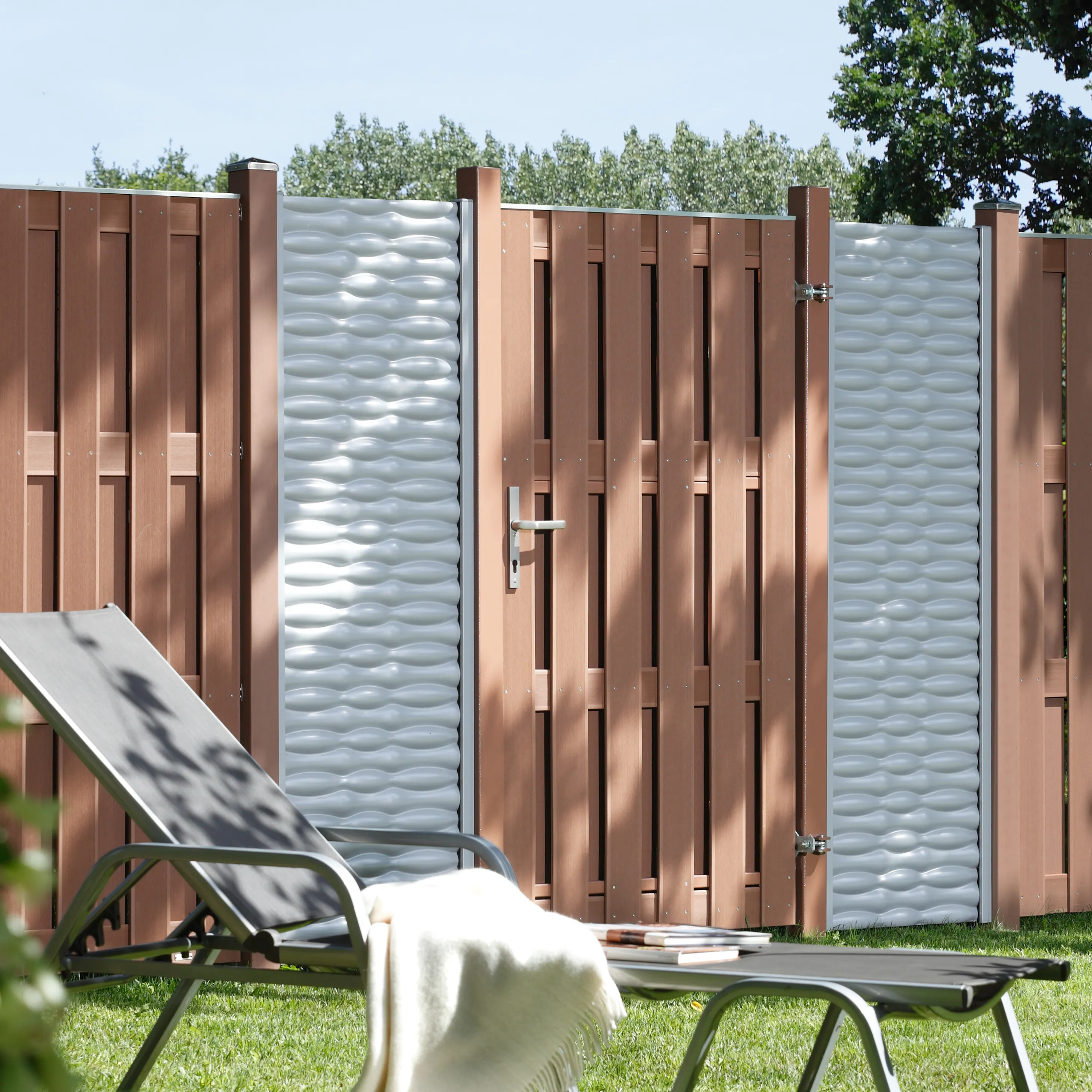 Gartentor Jumbo WPC 98 x 179cm