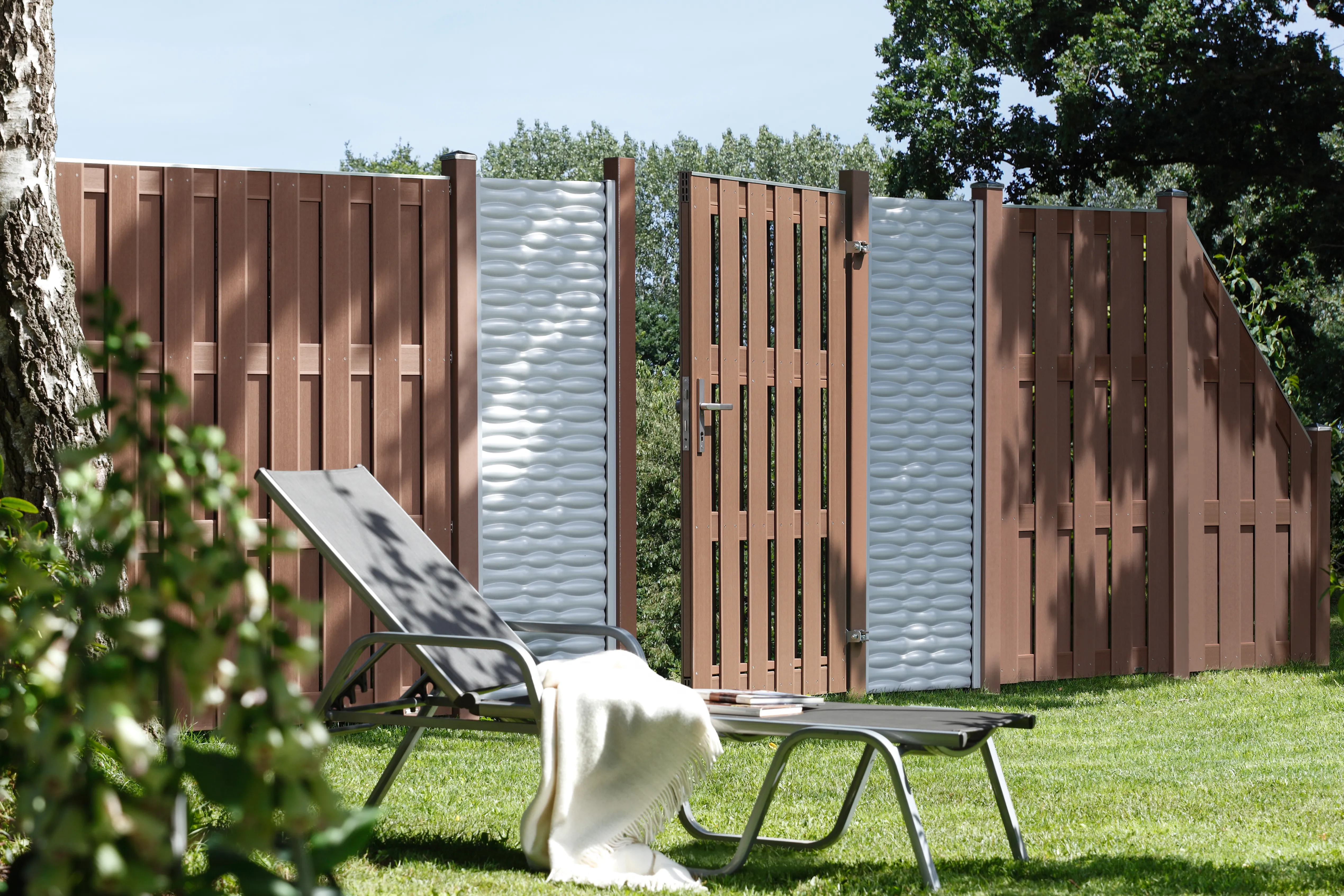 Gartentor Jumbo WPC 98 x 179cm