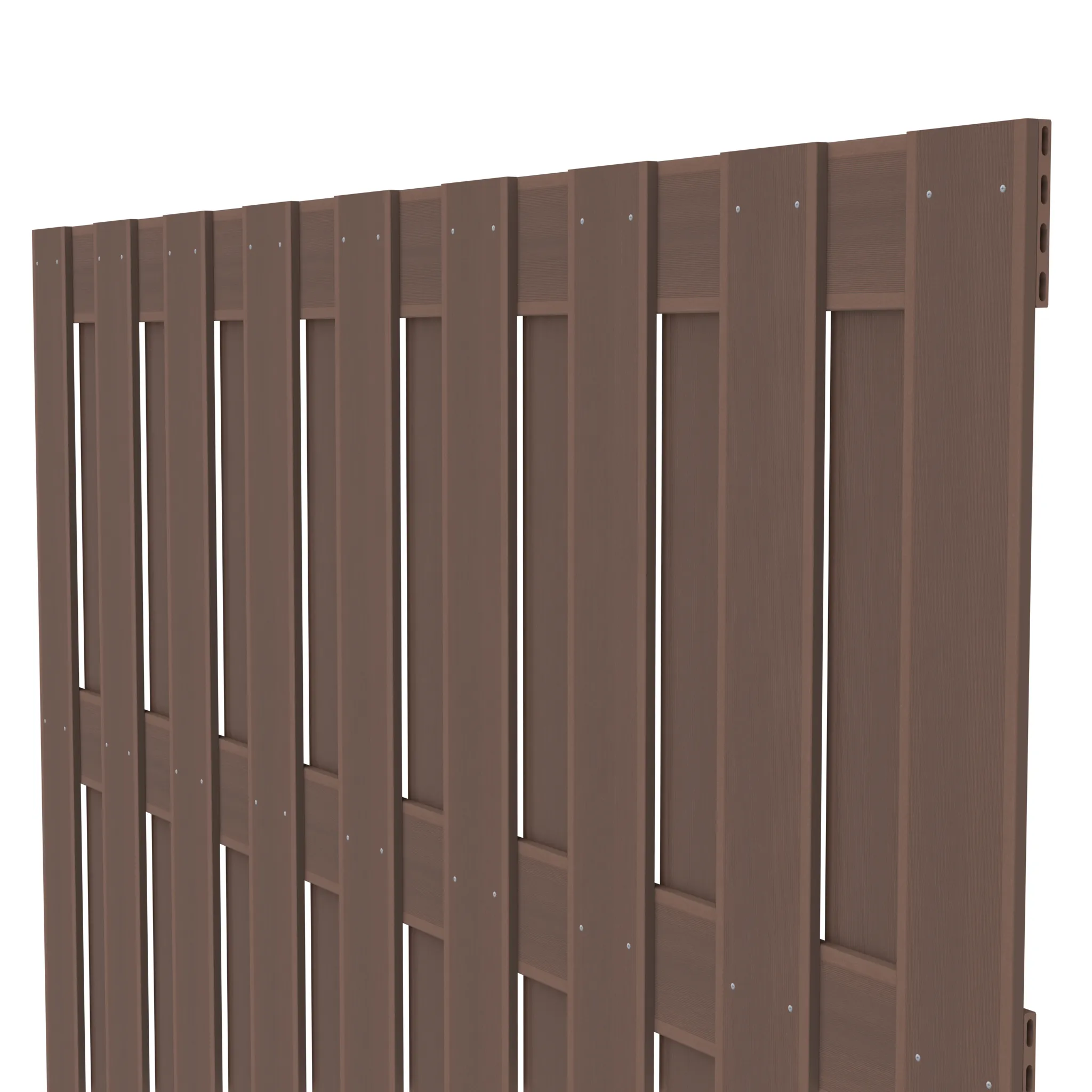 Sichtblende Jumbo WPC 74 x 179/90 cm