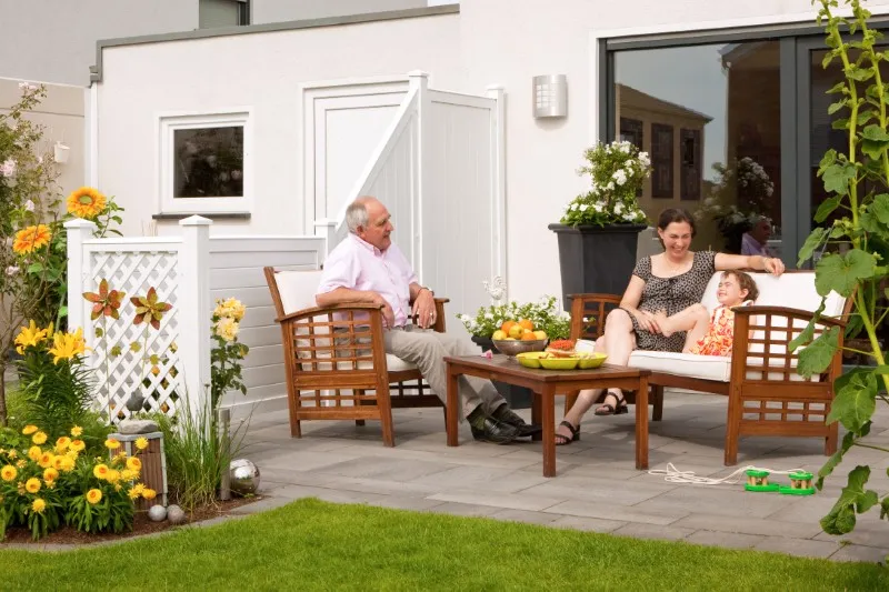 Sichtblende Longlife Riva 90 x 180/90 cm