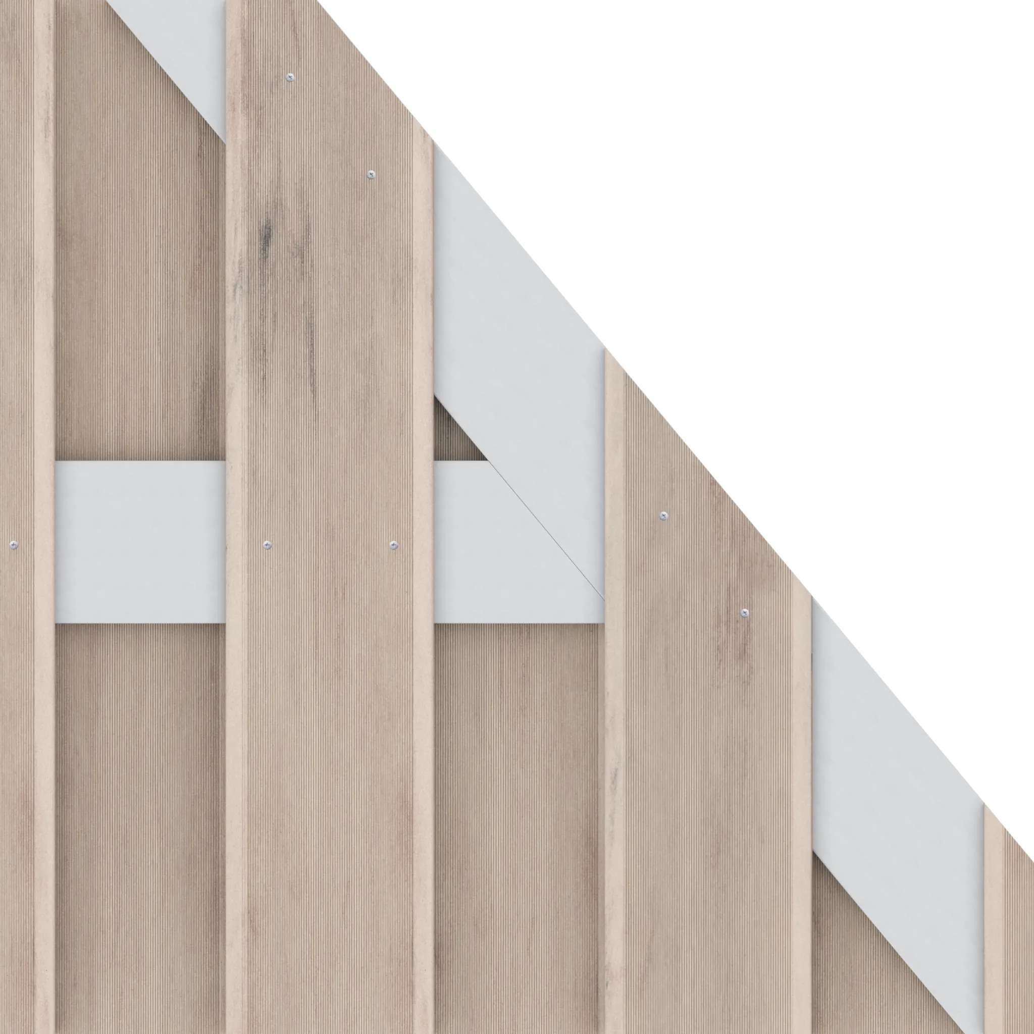 Sichtblende Jumbo WPC 74 x 179/90cm