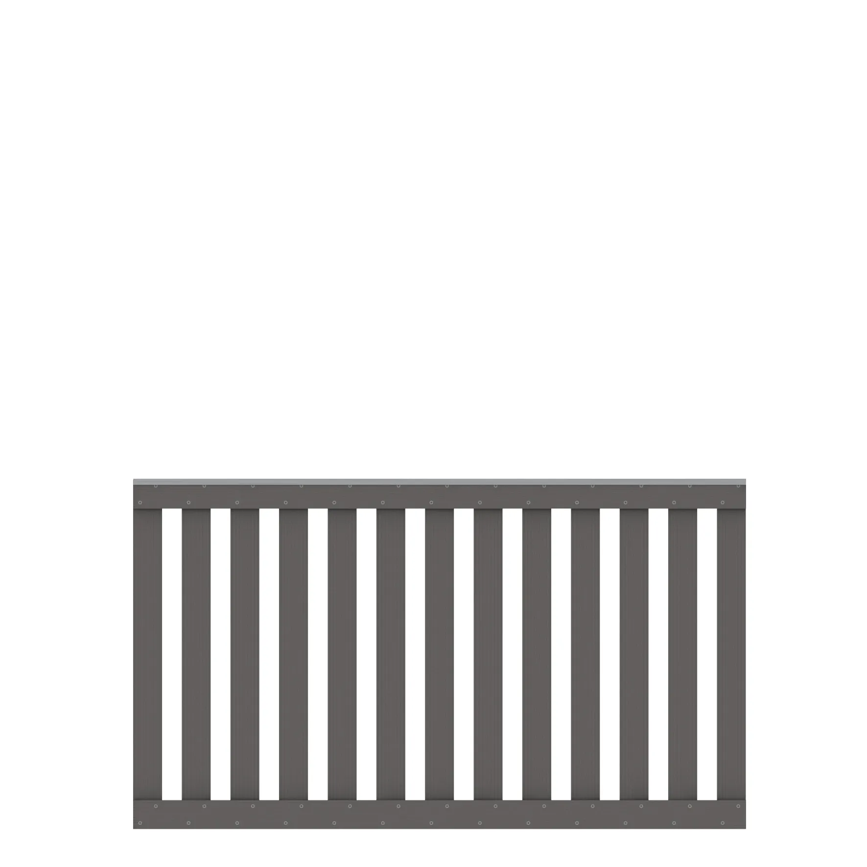 Vorgartenzaun Raja WPC 149 x 85cm