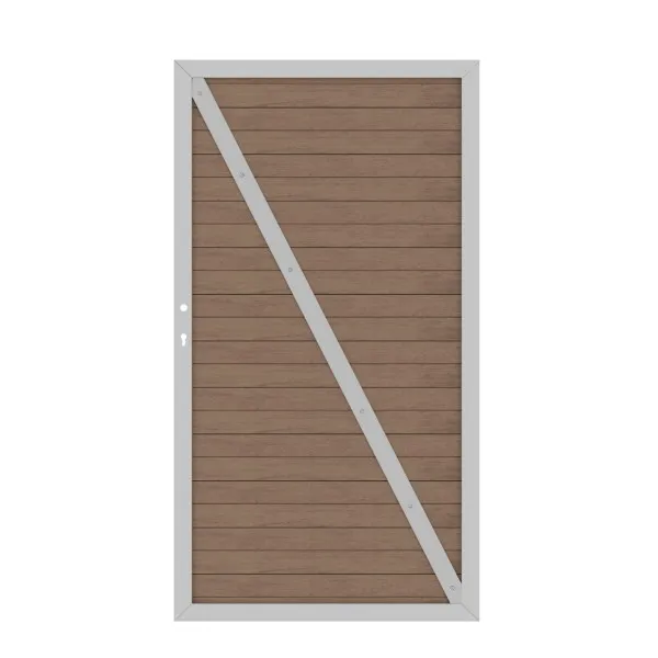 Gartentor System WPC Classic   98x180 cm