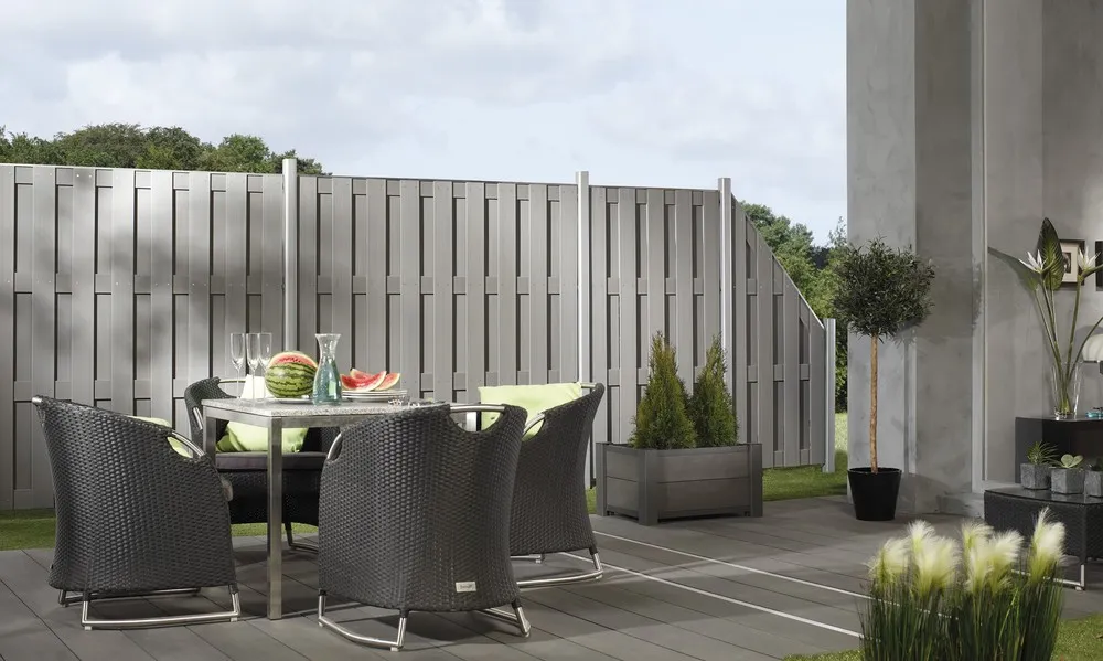 Sichtblende Jumbo WPC 179 x 179cm