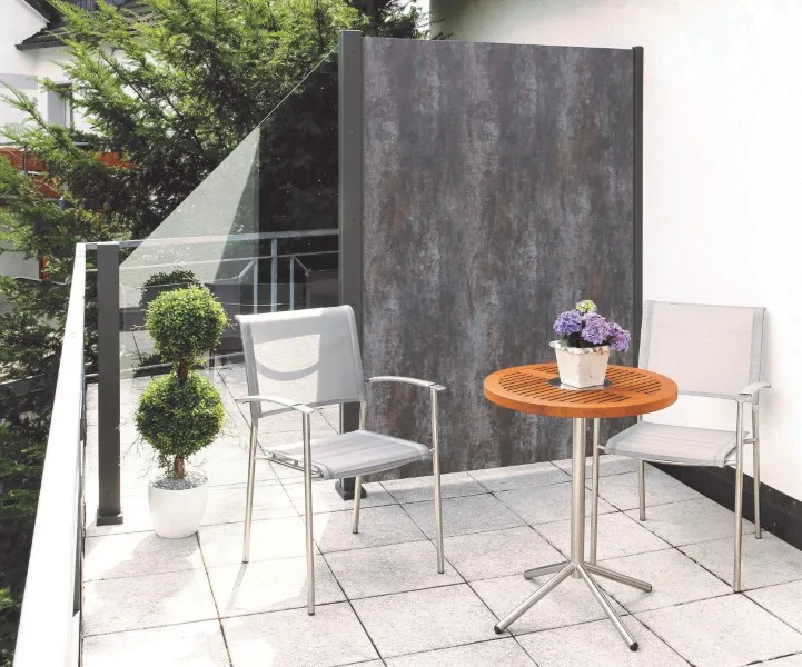 Glaselement Klar Abschluss 90 x 180/90cm