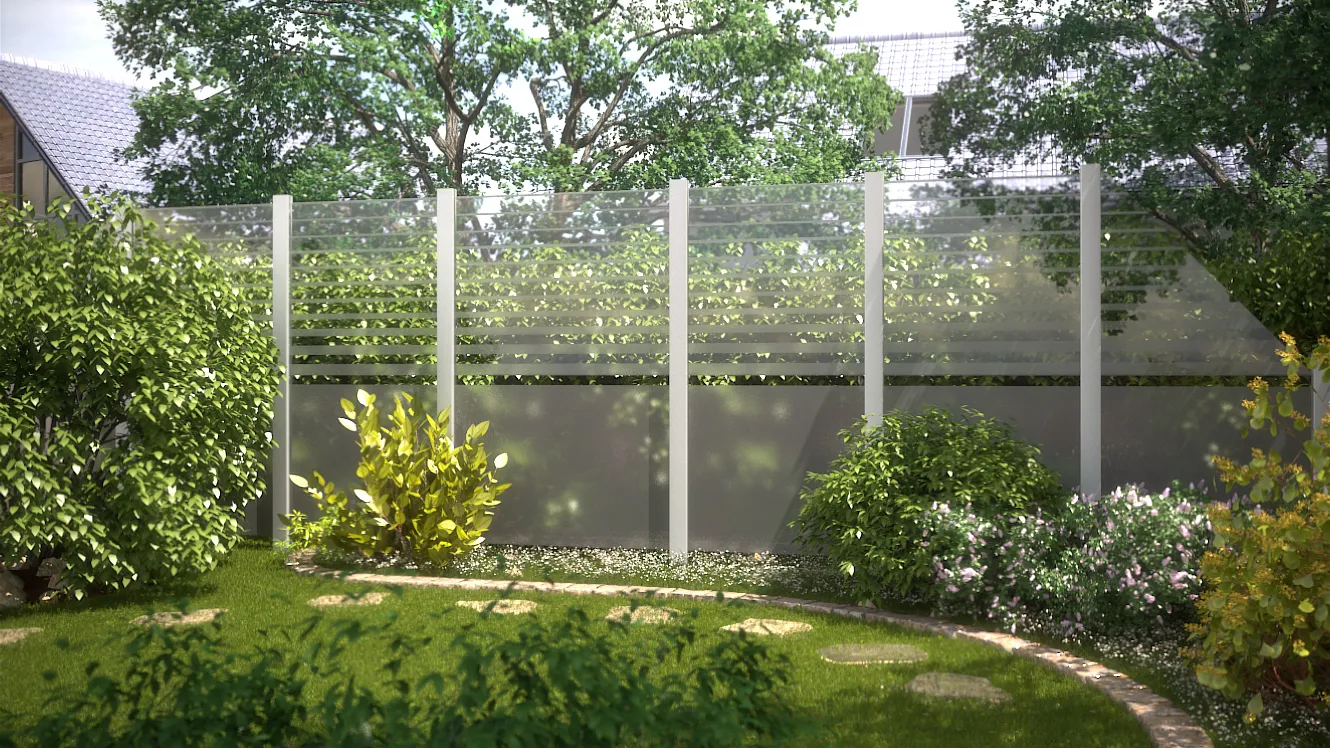 Glaselement Beta Rechteck 120 x 180cm