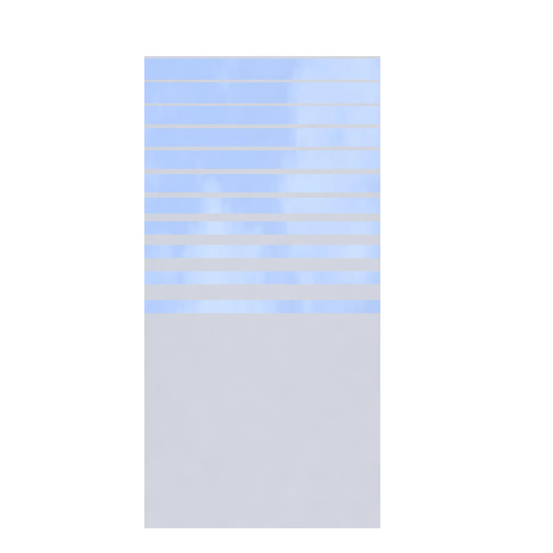 Glaselement Beta Rechteck 90 x 180cm