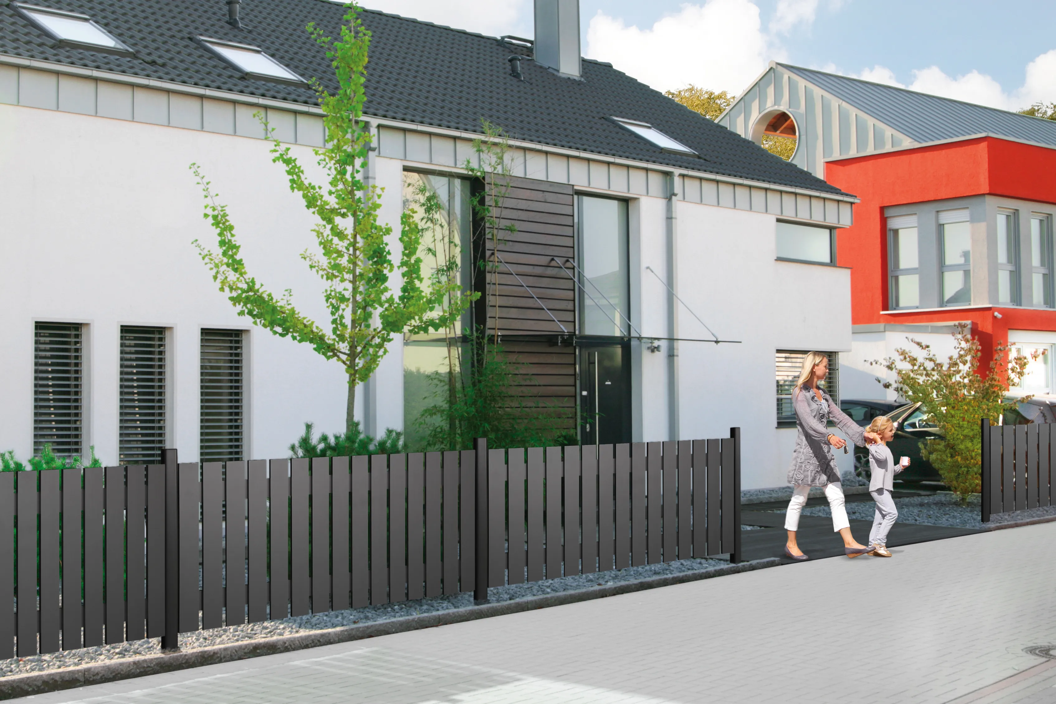 Vorgartenzaun  Squadra        180 x 90cm