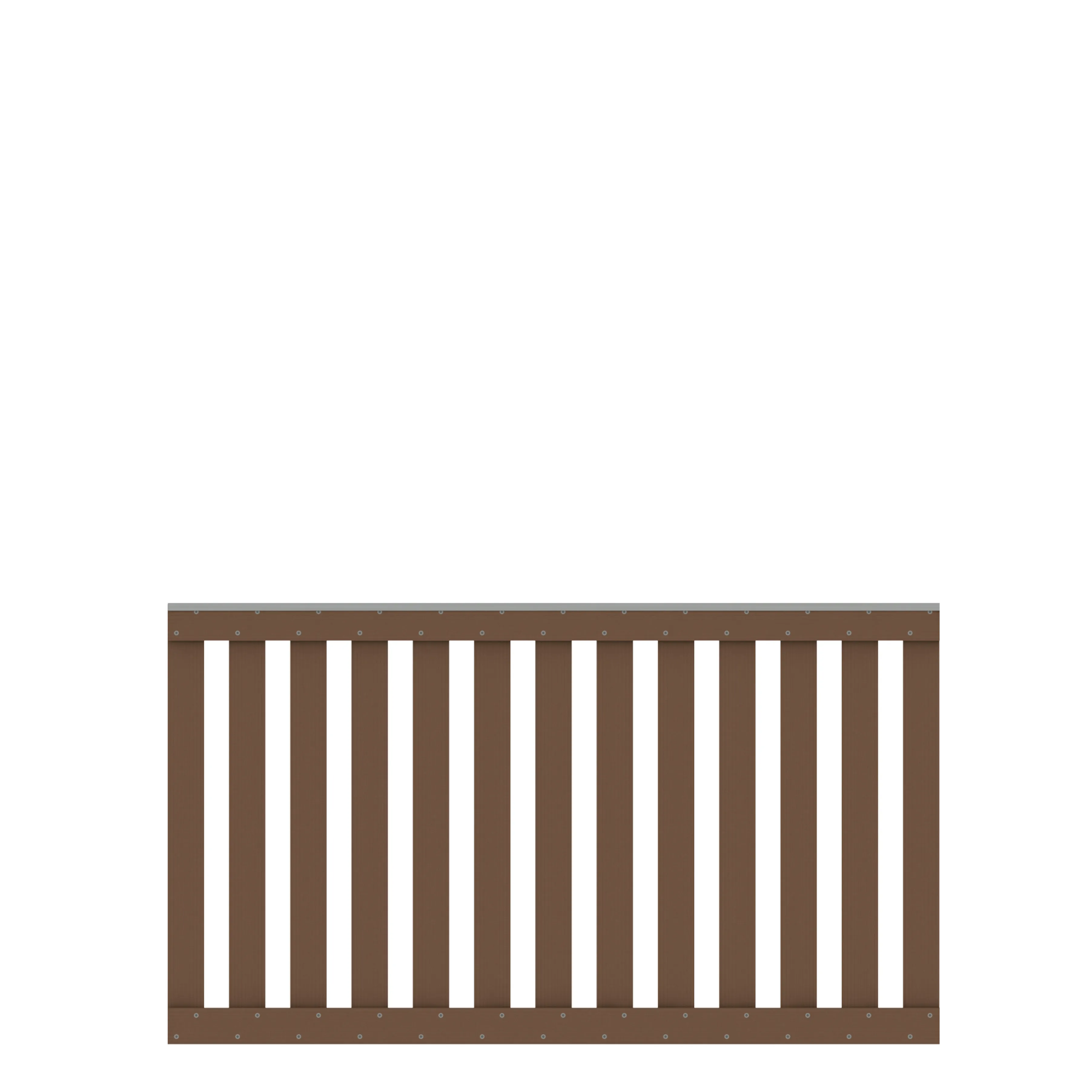 Vorgartenzaun Raja WPC 149 x 85cm