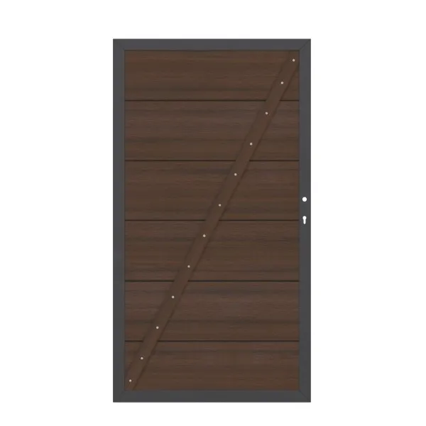 Gartentor System WPC PlatinumXL 98x180cm