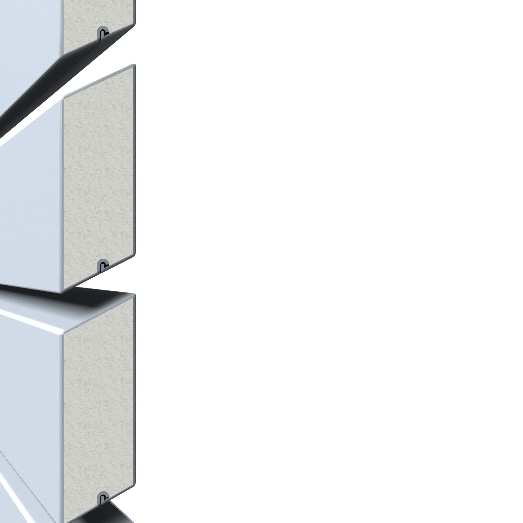 Sichtblende System Rhombus 60 x 180cm