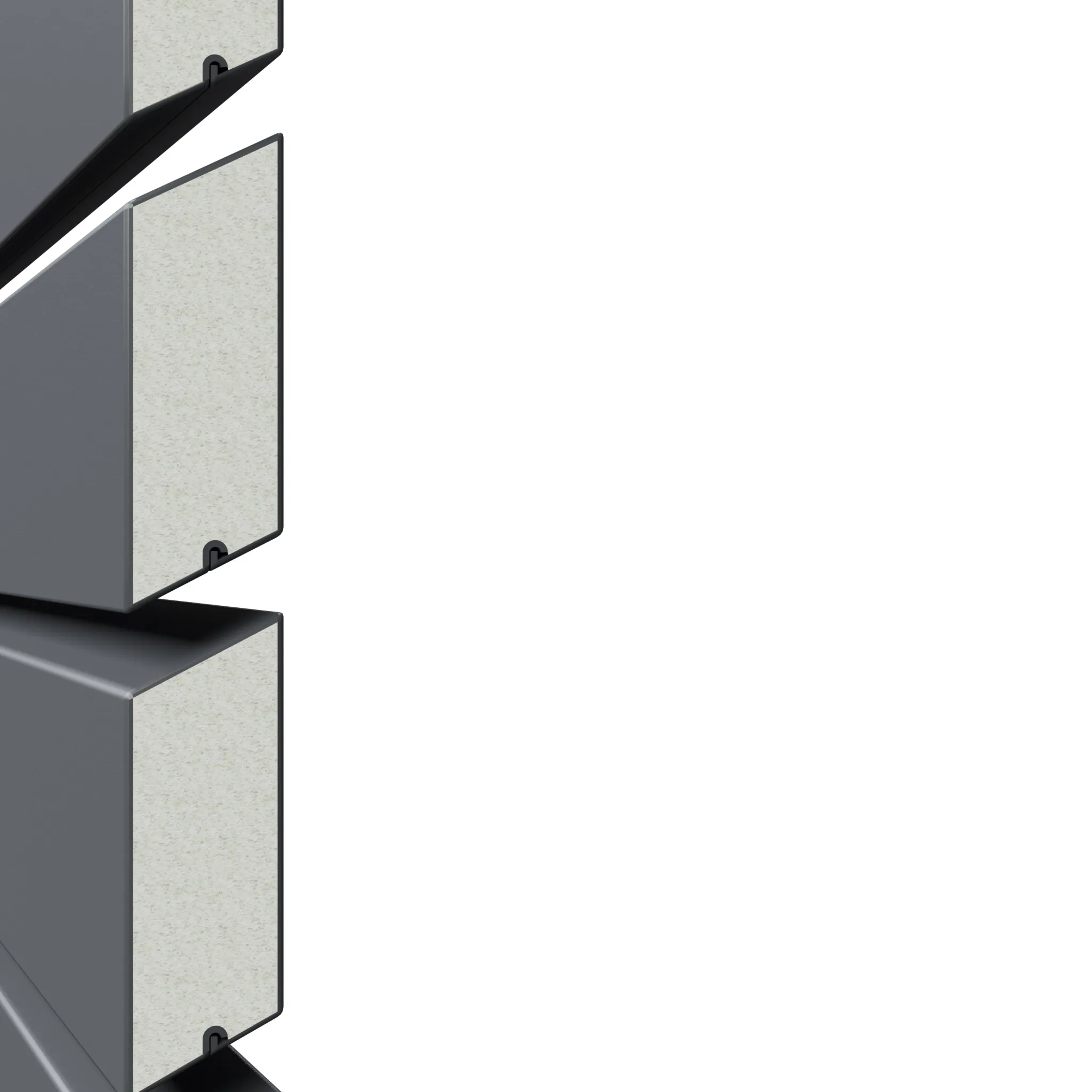 Sichtblende System Rhombus 180 x 180cm