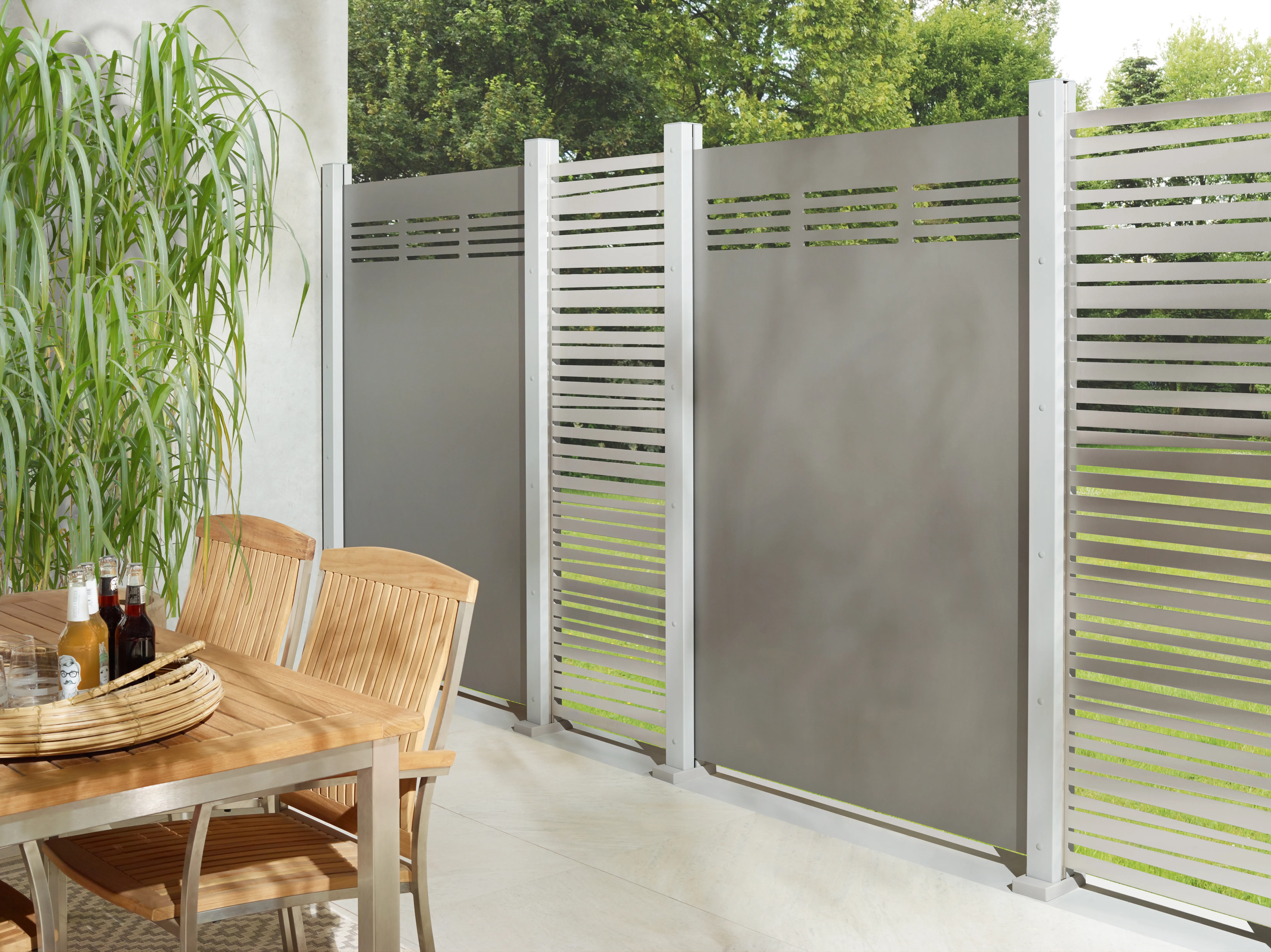 Sichtblende Board-Element 90 x 180cm